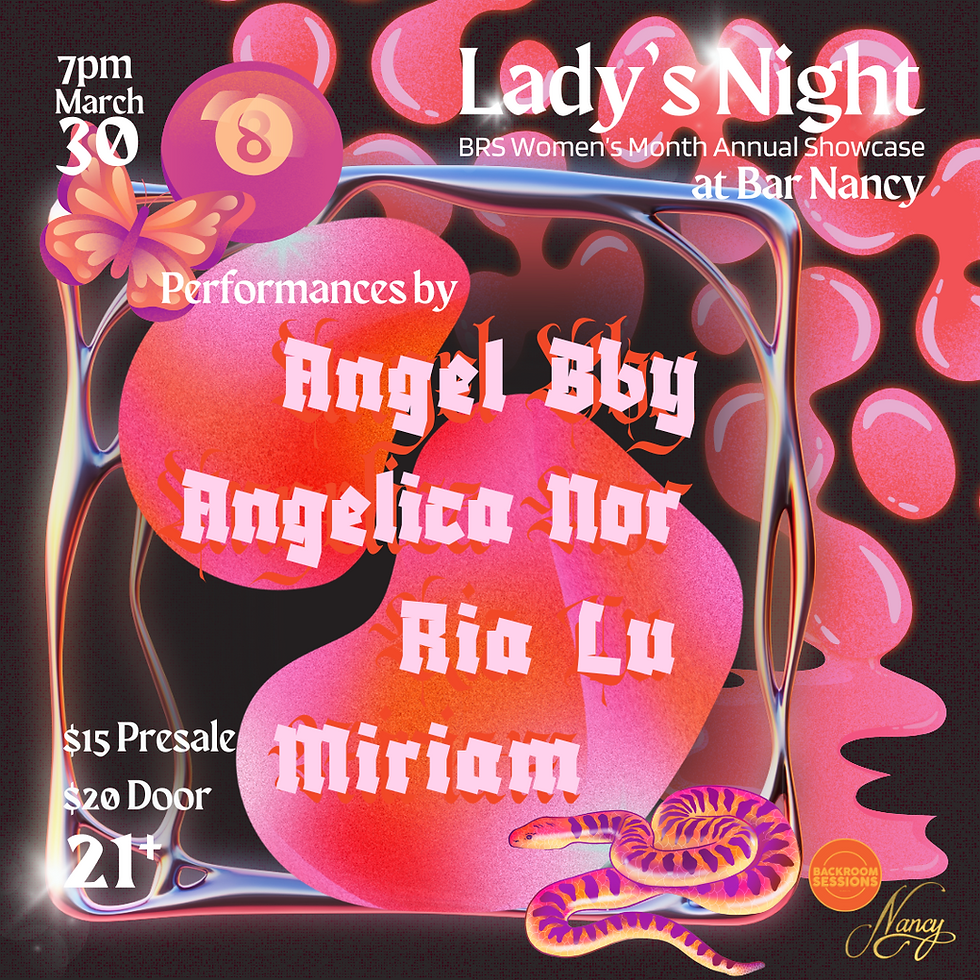 Lady’s Night: a Women’s Month Showcase